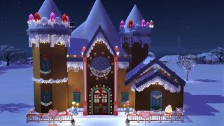 The Sims 4 Gallery Lots ep 2115 Gingerbread house [upl. by Aihsemot]