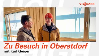 Zu Besuch in Oberstdorf  Karl Geiger [upl. by Sielen]