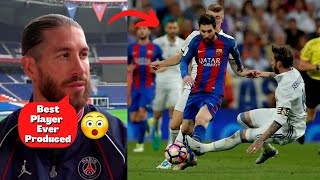 Sergio Ramos Shocks Everyone Unexpected Comments about Lionel Messi [upl. by Nitsrik695]