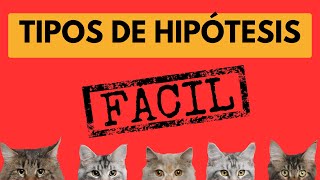 Hipótesis de investigación nula y alternativa FÁCIL CON EJEMPLOS tipos de hipótesis [upl. by Beauchamp169]