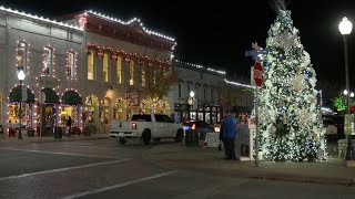 A new Christmas movie is filming in Granbury [upl. by Onaicram]