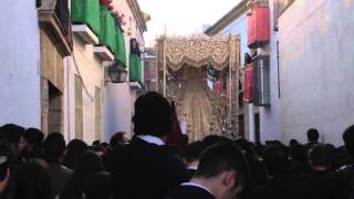 4K Saeta y lluvia de pétalos a La Paz y Esperanza Córdoba 2016 [upl. by Delila757]