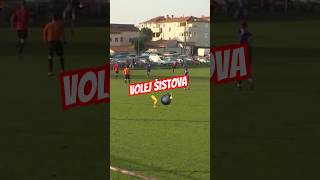 Volej Šistova 🦵⚽️  1ŽNLI  9 kolo  NK Štinjan v NK Smoljanci Sloboda  41 korner [upl. by Yroc]