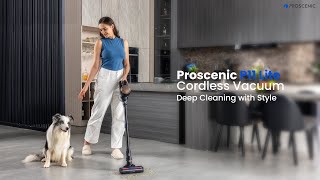 Meet Proscenic P11 Lite Cordless Vacuum Black Deep Cleaning with Style [upl. by Dallman]