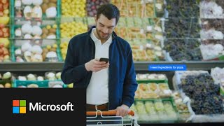 Microsoft Cloud for Retail Grocery Generative AI [upl. by Tigirb]