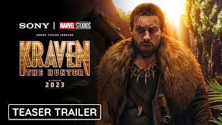 KRAVEN THE HUNTER  Teaser Trailer  MarvelStudios amp Sony Pictures  2023 New Movie [upl. by Danyelle960]