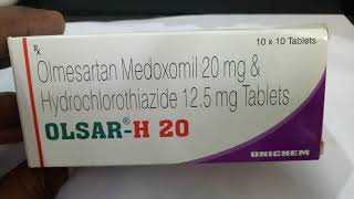 Olsar H 20mg Tablet Full Review In Hindi [upl. by Dorrie]