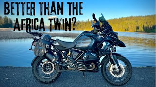 Dream Adventure Bike How Ive built the BMW R1250 GS Adventure to Outshine the Honda Africa Twin [upl. by Yetac]