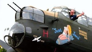 Interior Tour Of Avro Lancaster MKVII NX611 Just Jane [upl. by Botnick]