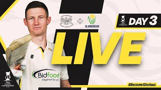 🔴 MATCHDAY LIVE  Gloucestershire v Glamorgan  Day Three  Vitality County Championship [upl. by Manbahs329]