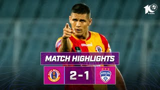 Match Highlights  East Bengal FC 21 Bengaluru FC  MW 21  ISL 202324 [upl. by Manya]