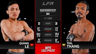 LFA 181 Quang Le vs Tial Thang  April 5 2024 [upl. by Melva]