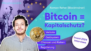 Bitcoin Der Schutz deines Kapitals mit Blocktrainer  Börse Stuttgart  Invest 2024 [upl. by Catlaina]