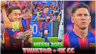 Leo Messi 2015  Best 4k Clips  CC High Quality For Editing 🤙💥 part8 [upl. by Montfort36]