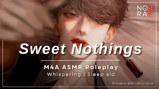 Whispering Sweet Nothings into Your Ear M4A Deep Voice Pillow Talk Boyfriend Roleplay ASMR [upl. by Neroled]