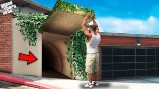 GTA 5  I Found The Most Secret Tunnel Near Franklins House GTA 5 Mods [upl. by Malik]