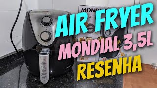 Testei a Fritadeira Elétrica Sem Óleo  Air Fryer Mondial AF30 Family IV Resenha e Utilização [upl. by Nicol]