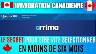 CA CANADA arrima le secret pour être sélectionné en moins de six mois très efficace et approuvé [upl. by Anerbas]