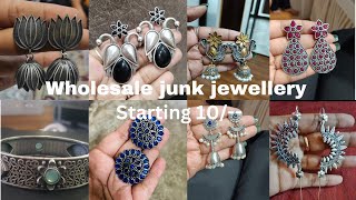 Bollywood trendy Oxidised Jewellery in Wholesale in Kolkata  Brass Jewellery jeweltreasury2853 [upl. by Salahcin]