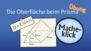 Die Oberfläche beim Prisma  Übung [upl. by Halsy853]