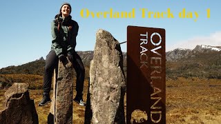 Overland Track day 1 Cradle mountain to Waterfall Valley [upl. by Etteve]