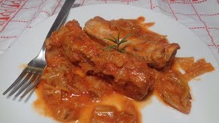 COSTINE DI MAIALE CON VERZA IN UMIDO  Ricetta di una volta [upl. by Werdnaed]