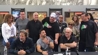 The Wiseguyz with Some Cast of The Sopranos at Garden State Harley Davidson 2021 [upl. by Thorstein]