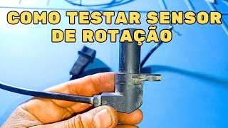 COMO TESTAR SENSOR DE ROTAÇÃO DO CARRO [upl. by Hoashis]