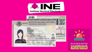 ¿No tienes credencial de elector  Como sacar cita para el INE por internet [upl. by Nhguaved]