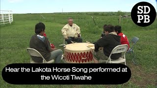 Hear the Lakota Horse Song performed at the Wicoti Tiwahe  Dakota Life [upl. by Poul]