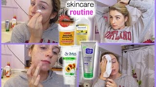 ACNE CLEARING Skin Care Routine [upl. by Chadd]