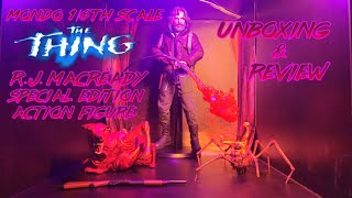 Mondo 16th Scale quotThe Thingquot RJ Macready Figure Unboxing amp Review [upl. by Sahc]