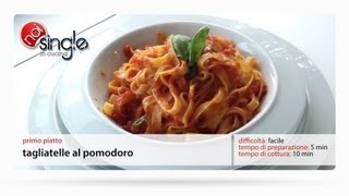 Tagliatelle al pomodoro [upl. by Trix]