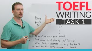 TOEFL Writing – Task 1 [upl. by Althee]