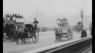 Blackfriars Bridge 1896  RW Paul  BFI [upl. by Solomon937]