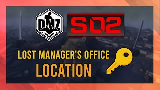 Lost Managers Office Key  Location Guide  DMZ Ashika Guide  Simple [upl. by Trinia994]