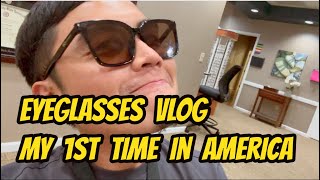 First Time Getting Glasses in America A Fun and Stylish Experience  Obsuna Obsession [upl. by Piks]