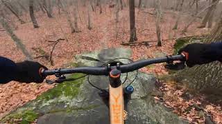 Lincoln Woods MTB  Warm December [upl. by Cinimod]