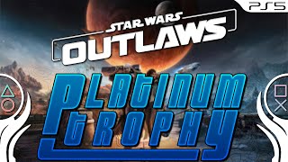 Star Wars Outlaws Platinum Trophy Honest work [upl. by Adnema]