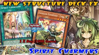 Charmer New Structure Deck EX SPIRIT CHARMERS Familiar Possessed Only 1 SD EX YuGiOh Duel Links [upl. by Allevon]