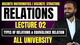 RELATIONSLECTURE 02TYPES OF RELATIONSEQUIVALENCE RELATIONPRADEEP GIRI SIR [upl. by Anael199]