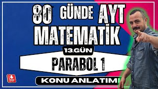 🟥Parabol 1  Parabol Grafiği Çizme ✅80 Günde AYT Matematik  AYT Matematik Konu Anlatımı💯 [upl. by Gemperle]