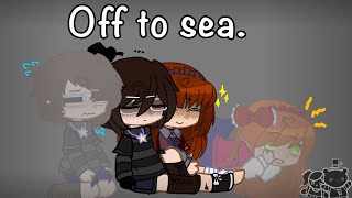 FNAF  Off To Sea meme  Elizabeth  Evan Afton  Blood in 2 photos [upl. by Nessim]