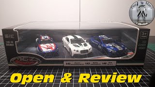 Diecast Triple Pack 143 Scale by Metal Speed Zone  Open amp Review  KmartTarget [upl. by Laspisa]