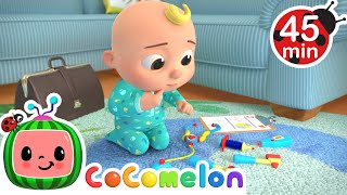 JJ Doctor CheckUp Song  MORE CoComelon Nursery Rhymes amp Kids Songs [upl. by Elleinnad]