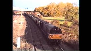 58045 passes Stapleford with an MGR coal train [upl. by Lleval]