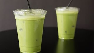 Copycat Starbucks Iced Matcha Latte Recipe [upl. by Atahs730]