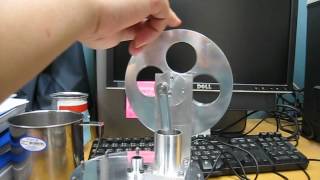 Ringbom Stirling Engine PEACE Lab IAA NCKU [upl. by Terry169]