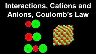 Interactions Cations and Anions Coulombs Law  AP Chemistry [upl. by Panter]