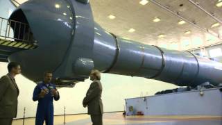 Chris Hadfield Inside the Centrifuge [upl. by Atteuqcaj]